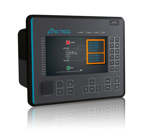Fehlerstromschutzrelais - AQ-T256 - Arcteq Relays Ltd - Überstrom / dreiphasig / IEC