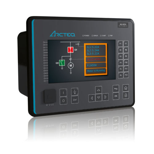 Fehlerstromschutzrelais - AQ-M255 - Arcteq Relays Ltd - Thermo / Auslösekreis / dreiphasig
