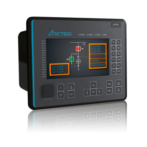 Thermoschutzrelais - AQ-M257 - Arcteq Relays Ltd - dreiphasig / für Elektromotor / IEC