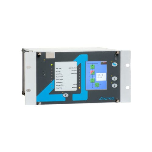 Spannungsschutzrelais - AQ-T352 - Arcteq Relays Ltd - Fehlerstrom / dreiphasig / Hochspannung