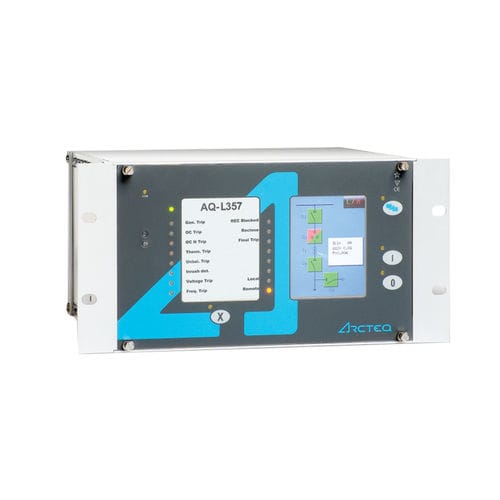 Distanzschutzrelais - AQ-L357 - Arcteq Relays Ltd - Fehlerstrom / dreiphasig / für Freileitung