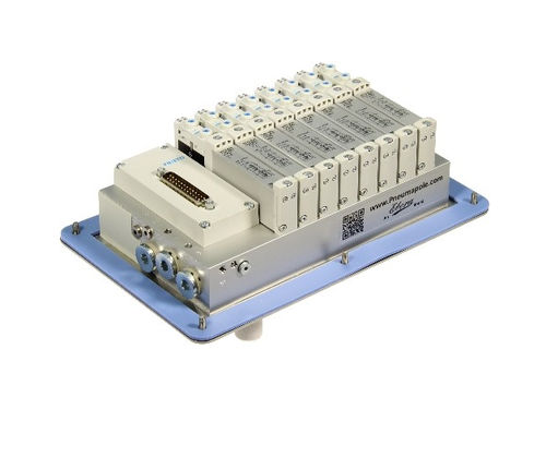 Ventil-Terminal - Pneumapole-l-8-fach-size-14-multi-pin - Ebora Process Automation