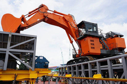 Diesel-Baggerschiff - EX series - HITACHI Construction Machinery