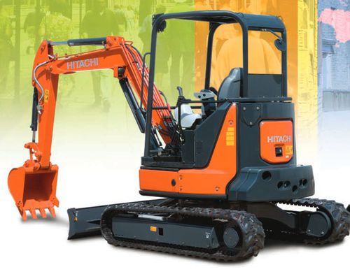 Minibagger - ZX38U-5A - HITACHI Construction Machinery - auf Raupen / Tier 2 / für Baustellen