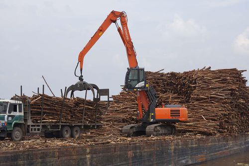 Umschlagbagger auf Raupen - ZX240LC-5G - HITACHI Construction