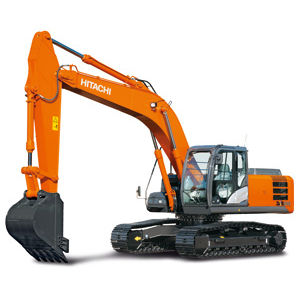 Mittelgroßer Bagger - ZX240LC-5G - HITACHI Construction Machinery - auf Raupen / Tier 2 / für Baustellen