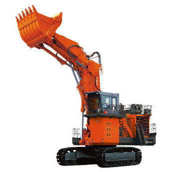 Großformatiger Bagger - EX1900-6 - HITACHI Construction Machinery - auf Raupen / Tier 2 / für Bergbau