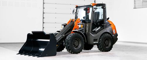 Radlader - ZW65-6 - HITACHI Construction Machinery - mit Gelenk / für Baustelle