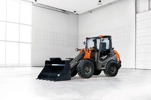 Radlader - ZW95-6 - HITACHI Construction Machinery - mit Gelenk / für Baustelle
