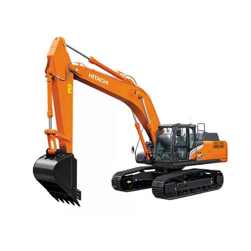 Mittelgroßer Bagger - ZX350LCH-5G - HITACHI Construction Machinery - auf Raupen / Tier 2 / für Baustellen