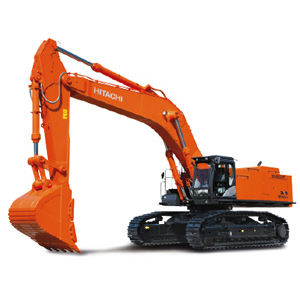 Großformatiger Bagger - ZX870LCH-5G - HITACHI Construction Machinery - auf Raupen / Tier 2 / für Baustellen