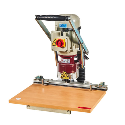 Vertikale Fräsmaschine - LUNA-1 - ATECH MACHINE - für Holz / Mulden