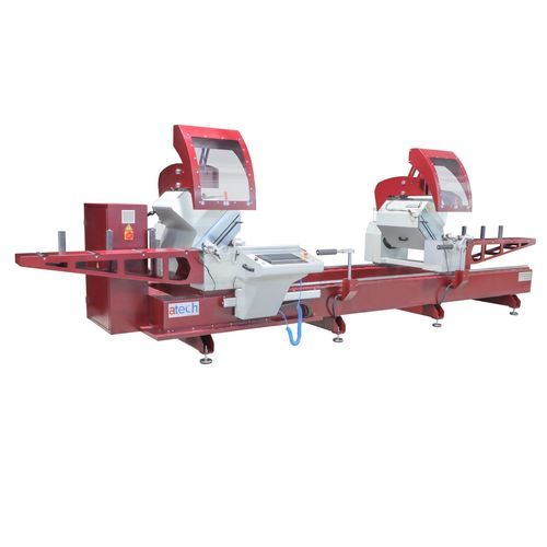 CNC-Doppelgehrungssäge - ZIGMA-550FA - ATECH MACHINE - für PVC / für Aluminium / für Holz