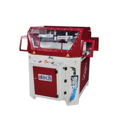 Gehrungssäge - A-550 - ATECH MACHINE - horizontal / vertikal / für Aluminium