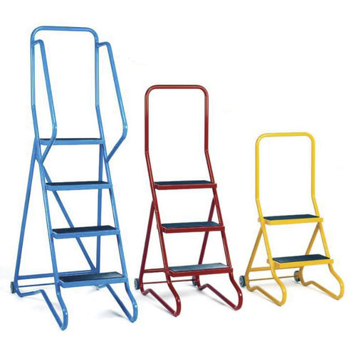 Trittleiter auf Rädern - S series - Redhill Manufacturing - Stahl