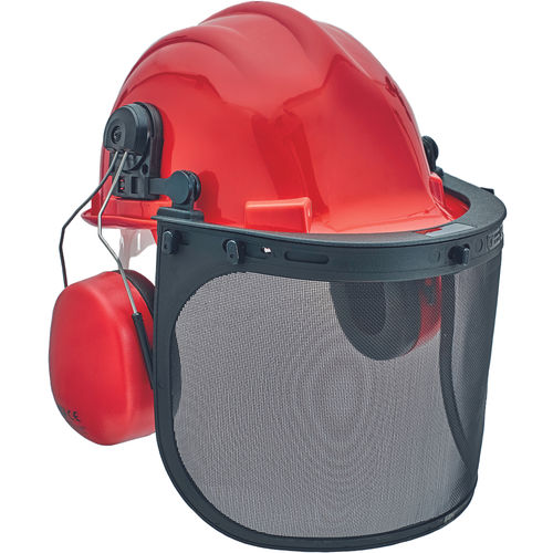 Helm für Forstwirtschaft - YARROW - CERVA GROUP a.s - EN 397 / ABS / rot