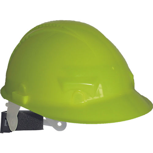 Baustellenhelm - PALLADIO - CERVA GROUP a.s - Polyethylen / gelb / von 53 bis 62 cm