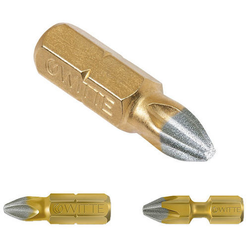 Phillips-Schrauberbit - MAXX Diamond - KIRCHHOFF WITTE GmbH - Pozidriv / Diamant / Dekorputz