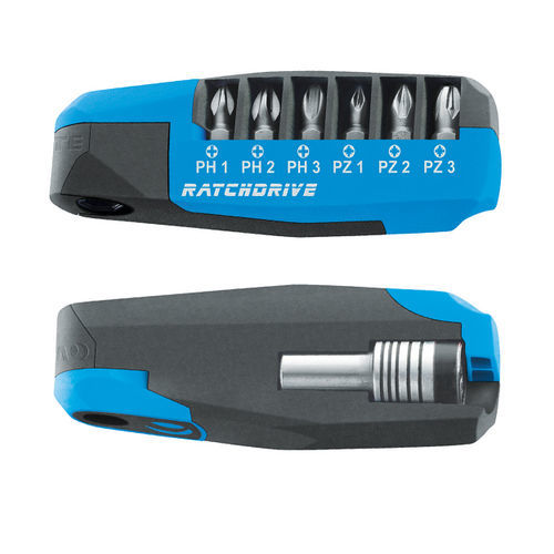 Schrauberbit-Set / Torx - Ratchdrive - KIRCHHOFF WITTE GmbH - Phillips / Pozidriv / Metall