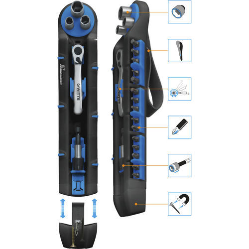 Schrauberbit-Set / Torx - Bitcommander - KIRCHHOFF WITTE GmbH - Phillips / Pozidriv / für Quadratkopf-Schraube