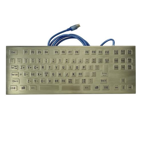 Desktop-Tastatur - CK-KB365138-DT - Clickin Industrial Co., Ltd. - mit mechanischen Tasten / für Reinraum / Industrie