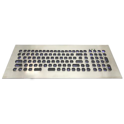 Einbaufähige Tastatur - CK-KB17IN1 - Clickin Industrial Co., Ltd. - Mikroschalter / für die Transportindustrie / für die Luftfahrt