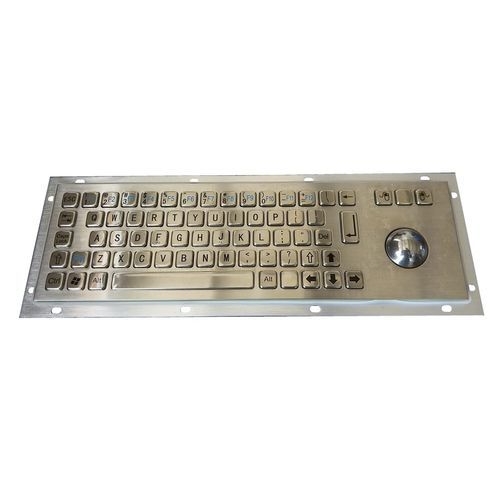 Einbaufähige Tastatur - CK-KB300100-38TB - Clickin Industrial Co., Ltd. - Kohlenstoffkontakt / Trackball / mit Maus