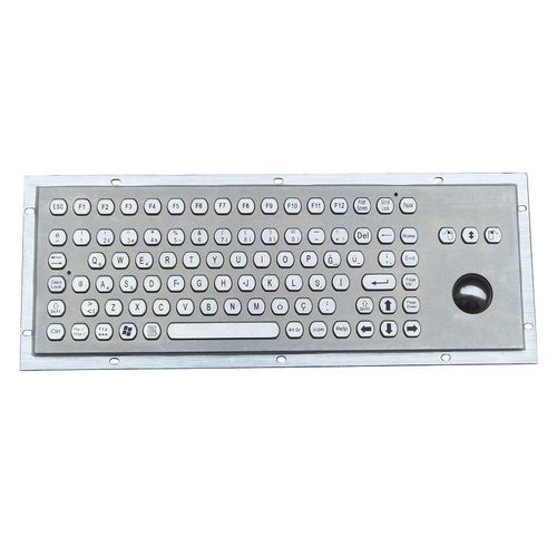 Einbaufähige Tastatur - CK-KB392135-38TB - Clickin Industrial Co., Ltd. - Kohlenstoffkontakt / Trackball / mit Maus