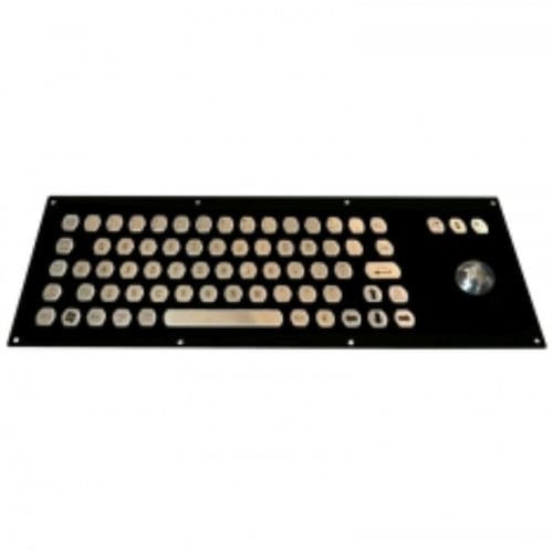 Einbaufähige Tastatur - CK-KB13IN1-38TB - Clickin Industrial Co., Ltd. - mit mechanischen Tasten / Trackball / Edelstahl