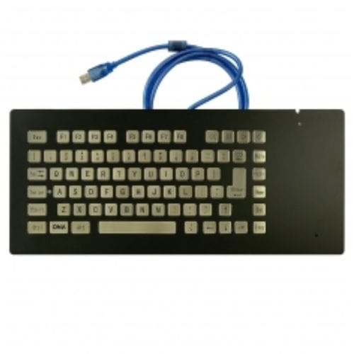 Einbaufähige Tastatur - CK-KB370170-BK - Clickin Industrial Co., Ltd. - Industrie / für den Bergbau / Hochsee