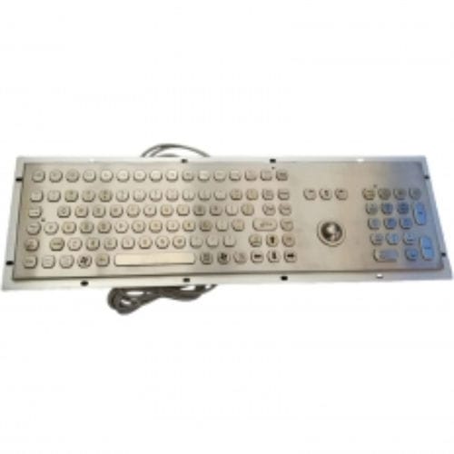 Einbaufähige Tastatur - CK-KB478135-25TB - Clickin Industrial Co., Ltd. - mit mechanischen Tasten / Trackball / Industrie