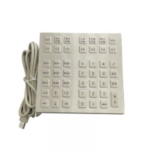Nummernblock / 49 Tasten - CK-KE155155 - Clickin Industrial Co., Ltd. - einbaufähig / aus Edelstahl 304 / wasserdicht