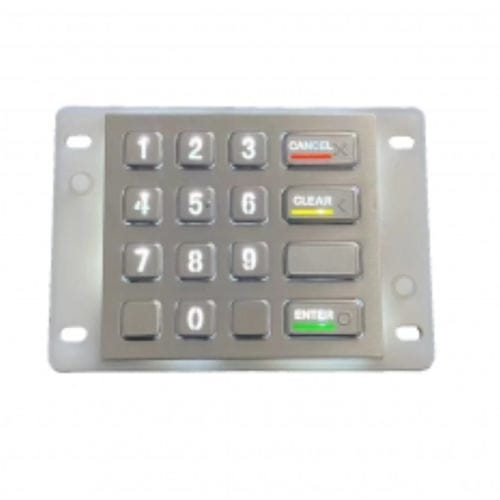 Nummernblock / 16 Tasten - CK-KE10092-BL - Clickin Industrial Co., Ltd. - einbaufähig / Edelstahl / USB