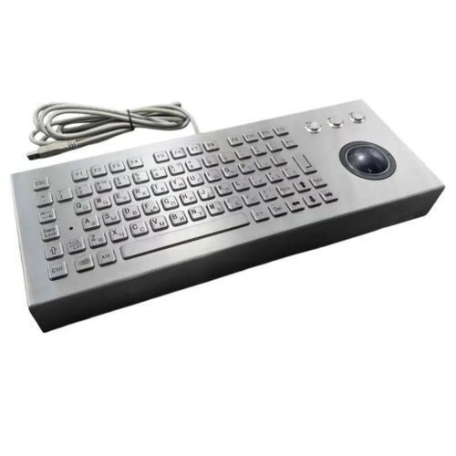 Desktop-Tastatur - CK-KB17IN1-50TBDT - Clickin Industrial Co., Ltd. - Kohlenstoffkontakt / Trackball / Industrie