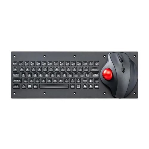 Einbaufähige Tastatur - CK-KB15IN2-38TB - Clickin Industrial Co., Ltd. - mit mechanischen Tasten / Trackball / mit Maus