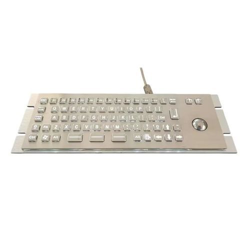 Einbaufähige Tastatur - CK-KB17IN1-38TB - Clickin Industrial Co., Ltd. - mit mechanischen Tasten / Trackball / Industrie