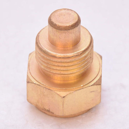 Stop-Stopfen - Paani Precision Products LLP - Sechskant / außen / Messing