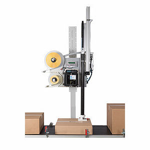 Selbstklebender Drucker mit Etikettenaufbringer - Legi-Air 6000 - Weber Marking Systems - zur Oberseitenetikettierung / zur Seitenetikettierung / für Verpackung