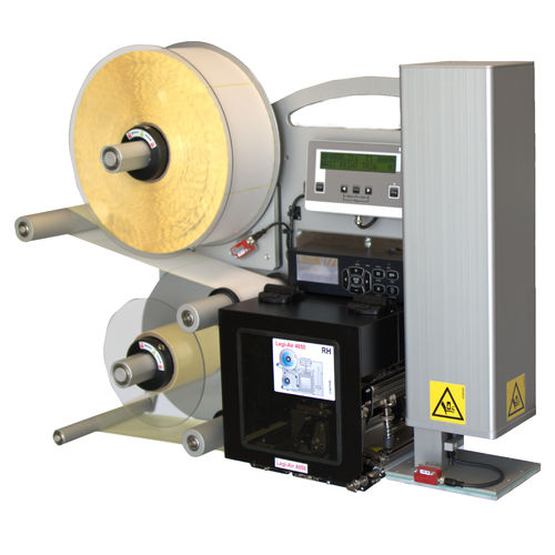 Druck- und Etikettiermaschine / Thermotransfer - LA4050B - Weber Marking Systems - für Etiketten / für Karton / für RFID-Etiketten