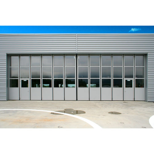 Falttor - ROBUST AL602SF - Schneider Torsysteme Gesellschaft m.b.H - Schiebe / Aluminium / Glas