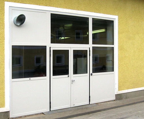 Aluminiumtor - AL602Z - Schneider Torsysteme Gesellschaft m.b.H - Klasse 2 / für den Innenbereich / Design