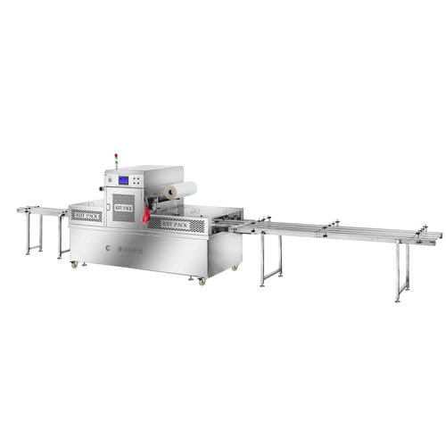 Versiegelmaschine / Verpackungen unter Schutzatmosphäre - KBT-550 - Shandong Kangbeite Food Packaging Machinery Co., Ltd. - automatisch / für die Lebensmittelindustrie / für Schalen