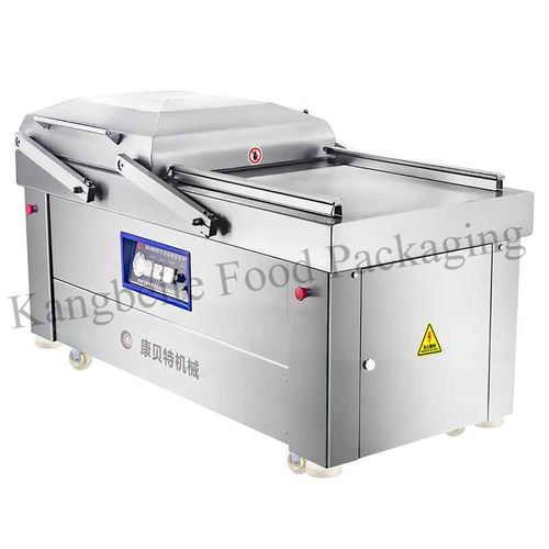 Vakuum-Verpackungsmaschine - DZ600/2S - Shandong Kangbeite Food Packaging Machinery Co., Ltd. - halbautomatisch / Doppelkammer / für Lebensmittel