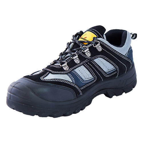 Rutschfeste Sicherheitsschuhe - WR5003 - Warrior Safety Shoes - wasserdicht / stoßfest / genarbtes Rindleder