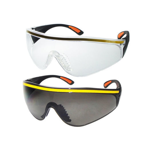 UV-Schutzbrille - HC130 - Warrior Safety Shoes - Polycarbonat / integrieter Seitenschutz
