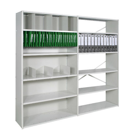 Büroregal - DELTA EDGE - Ancostorage - Fachboden / verstellbar / Dokumente