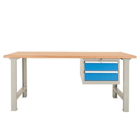 Holzwerkbank - Ancostorage - mobil / mit Schublade / modular