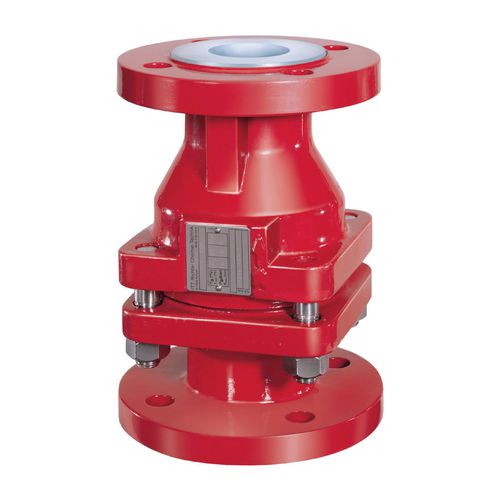 Kugelrückschlagventil - BC, CV series - Richter Chemie Technik - für Gas / Flansch / für Dampf