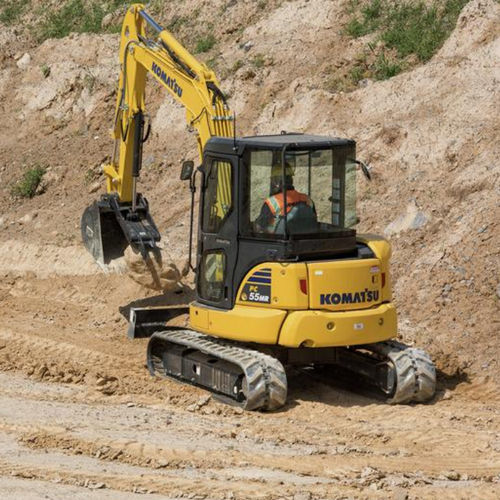 Minibagger - PC55MR-5 - Komatsu Construction and Mining Equipment - auf Raupen / Diesel