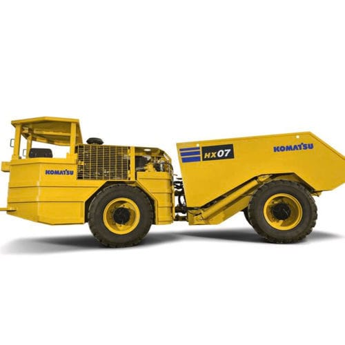 LKW für Schwerlasten - HX07 - Komatsu Construction and Mining Equipment - für unterirdische Arbeiten / für Wartungszwecke